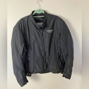 Honda Goldwing Men's Black Textile Motorcycle Jacket